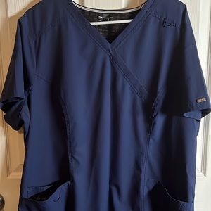 Elle scrub set Navy 2X